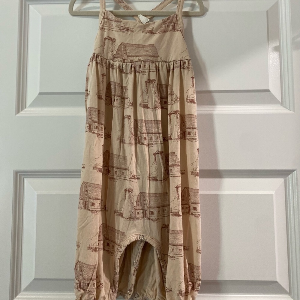 Kate Quinn Barn Print Romper